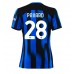 Günstige Inter Milan Benjamin Pavard #28 Heim Fussballtrikot Damen 2023-24 Kurzarm